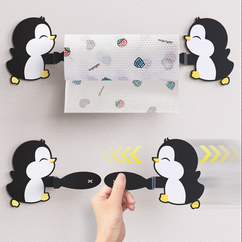 Cute Penguin Multipurpose Magnetic Refrigerator Hook