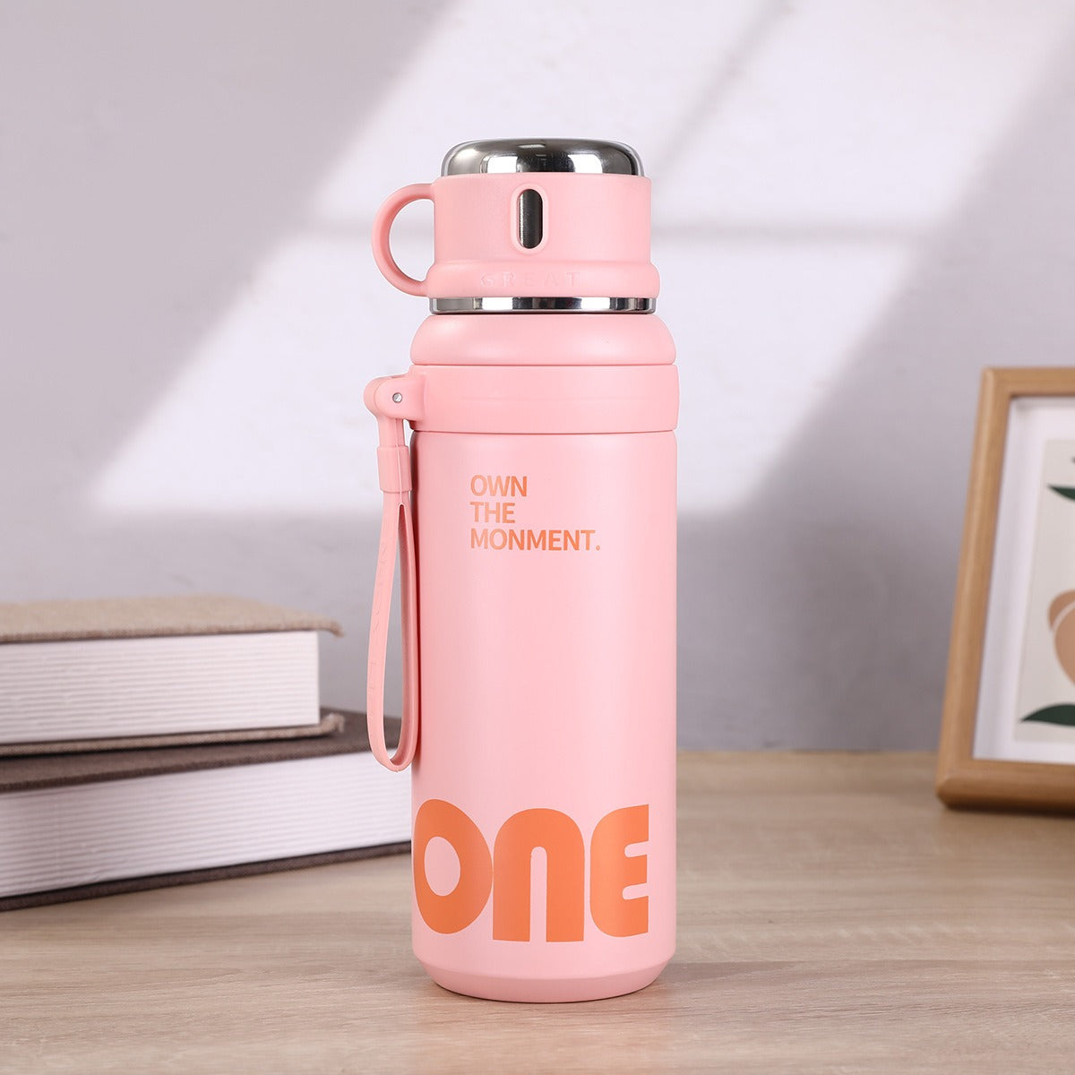 Homero Stylish Stainless Steel Leak Proof Thermal Water Bottle - 1000ml