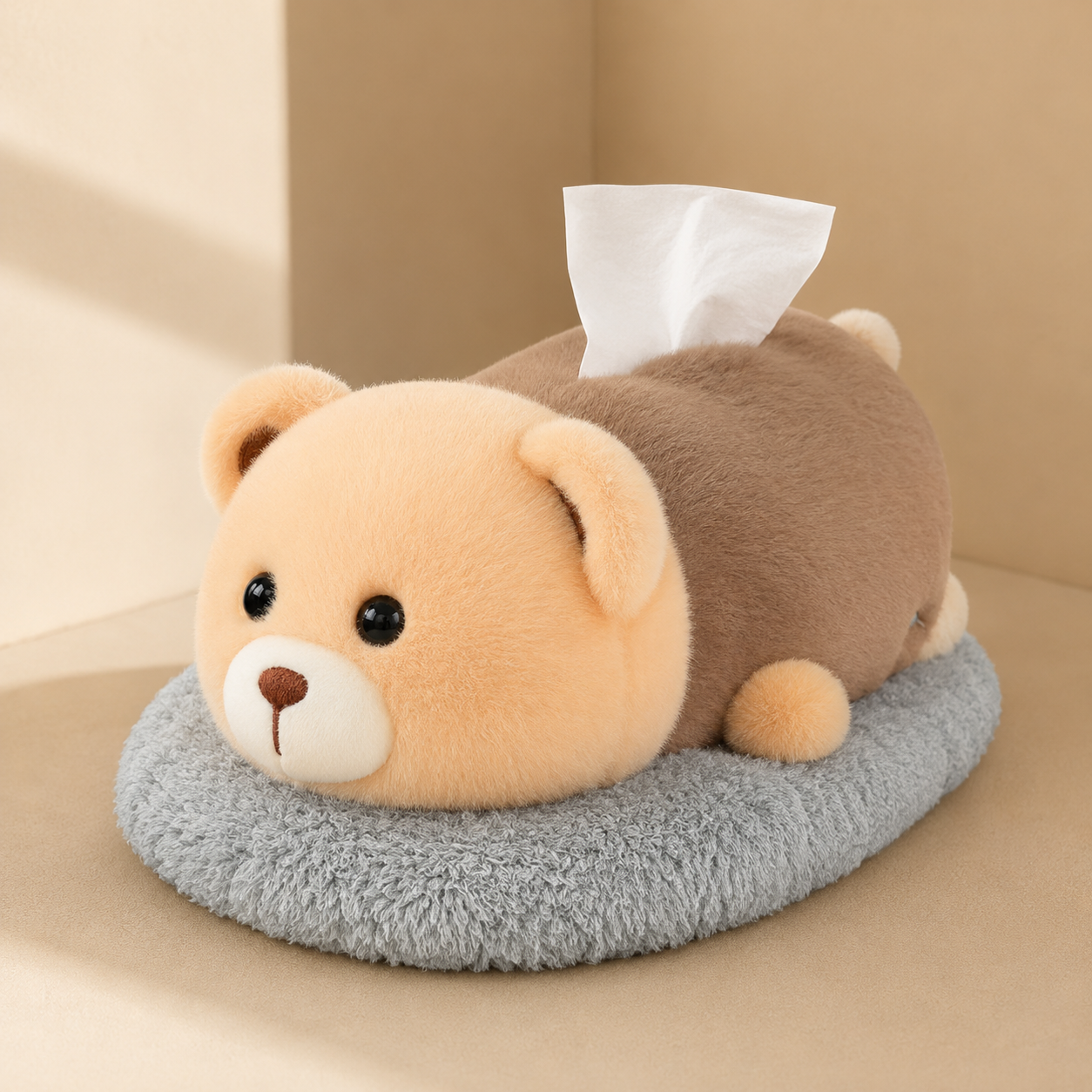 Homero Fresh Guard Odor-Free Soft Plush Tissue Organizer
