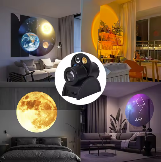 USB LED Planet/Constellation/Jupiter Projection Lamp