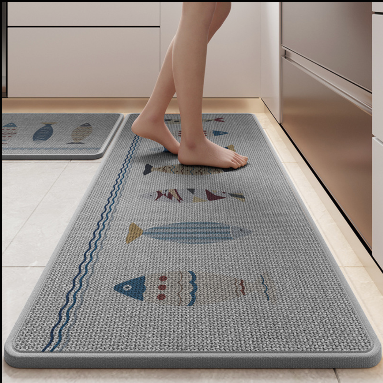 Homero Premium Memory Foam Anti-Slip Kitchen Mat 45x150cm