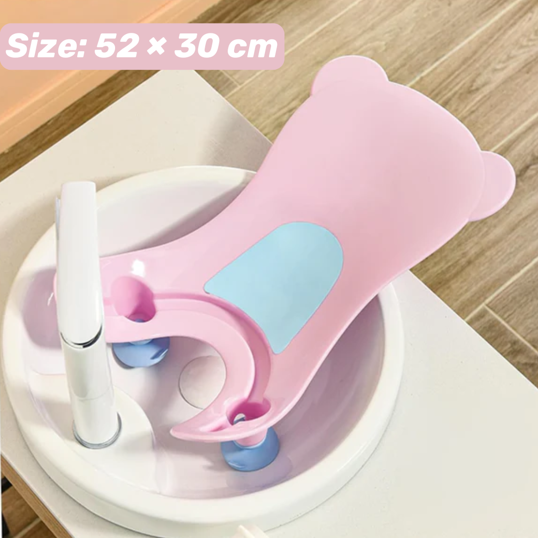 Ergonomic Infant Baby Butt Washing Foldable Basin