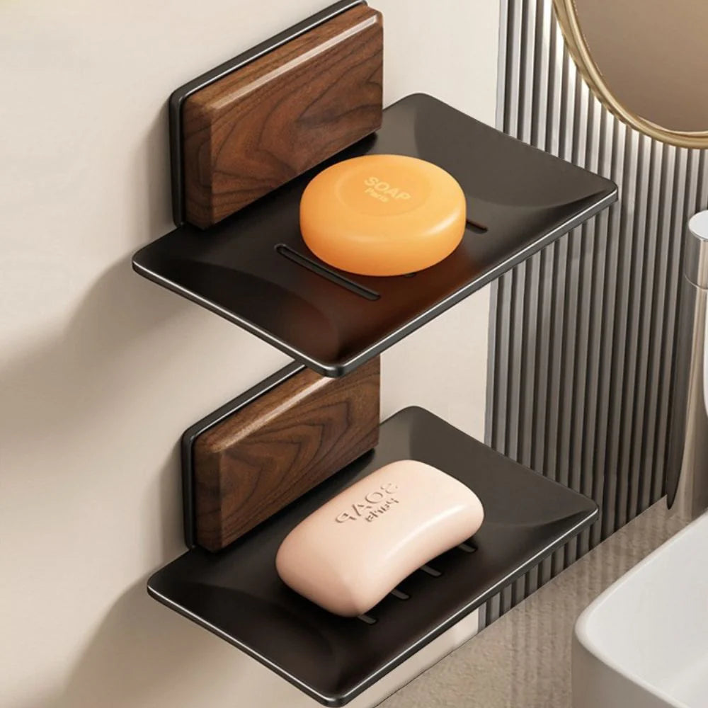 Premium Space Aluminum Wall Mounted Soap Holder