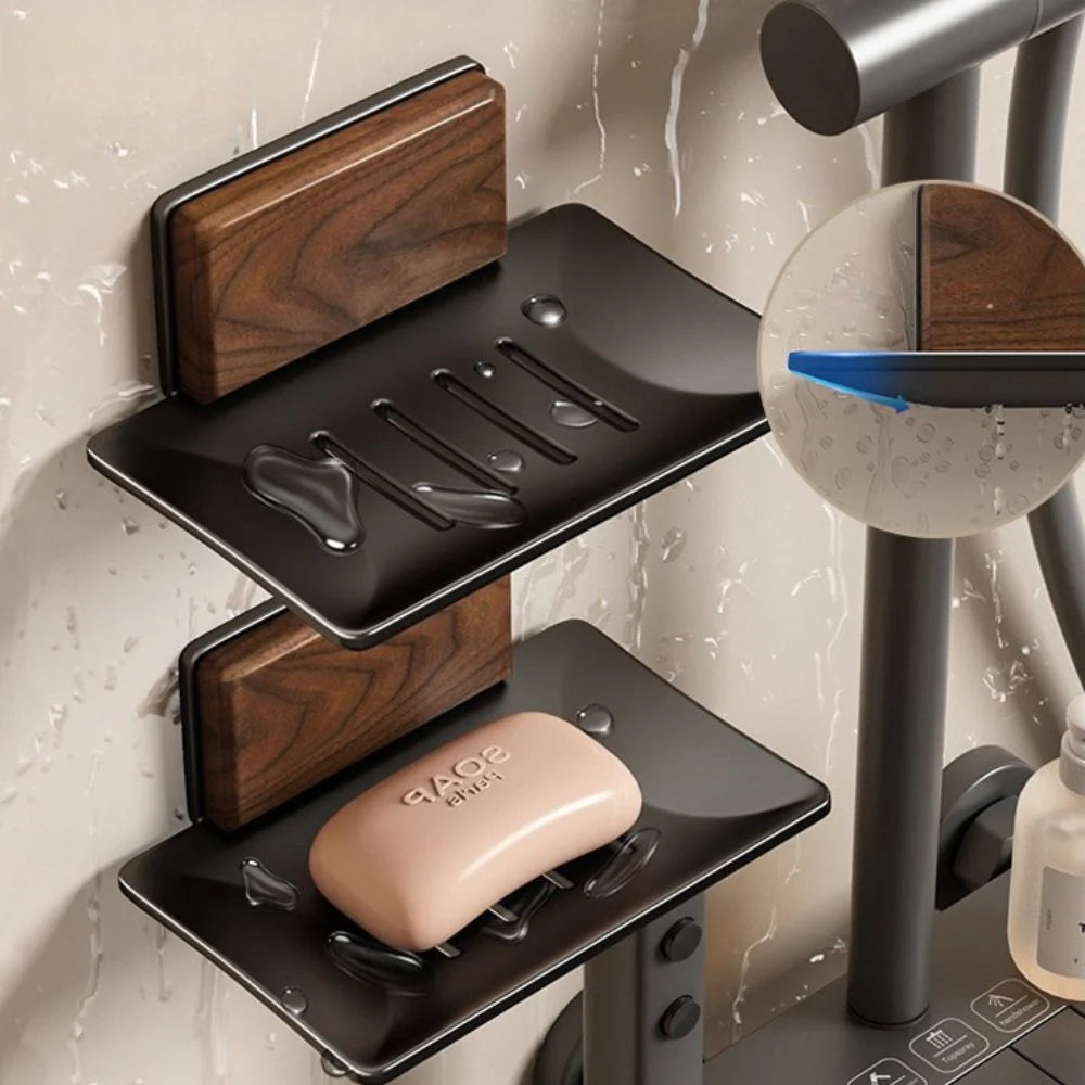 Premium Space Aluminum Wall Mounted Soap Holder