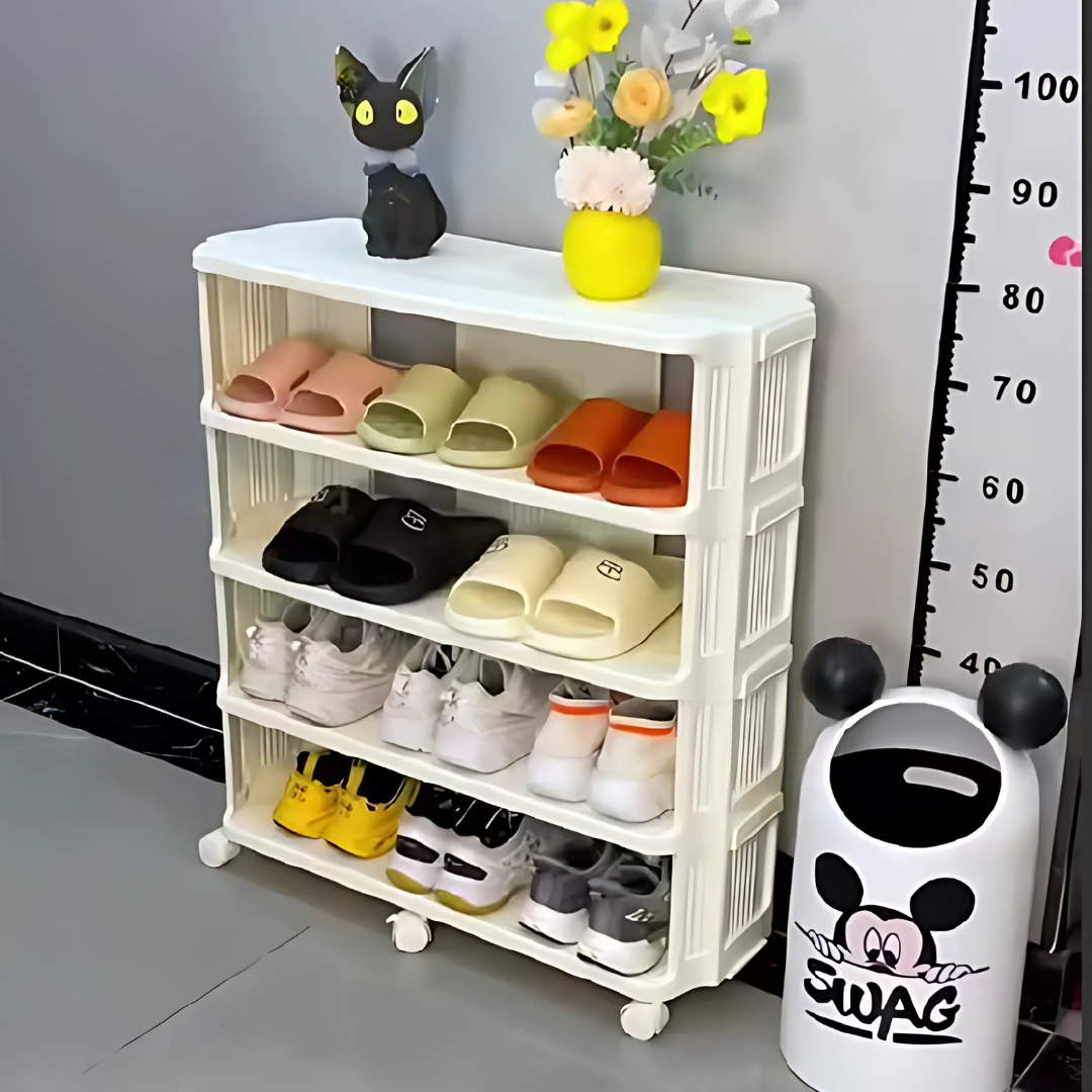 Durable Multi-Layer Shoe Rack with Anti-Slip Design