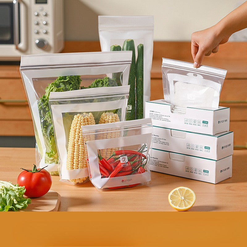 Homero Reusable Airtight Sealing Food-Grade Plastic Bags