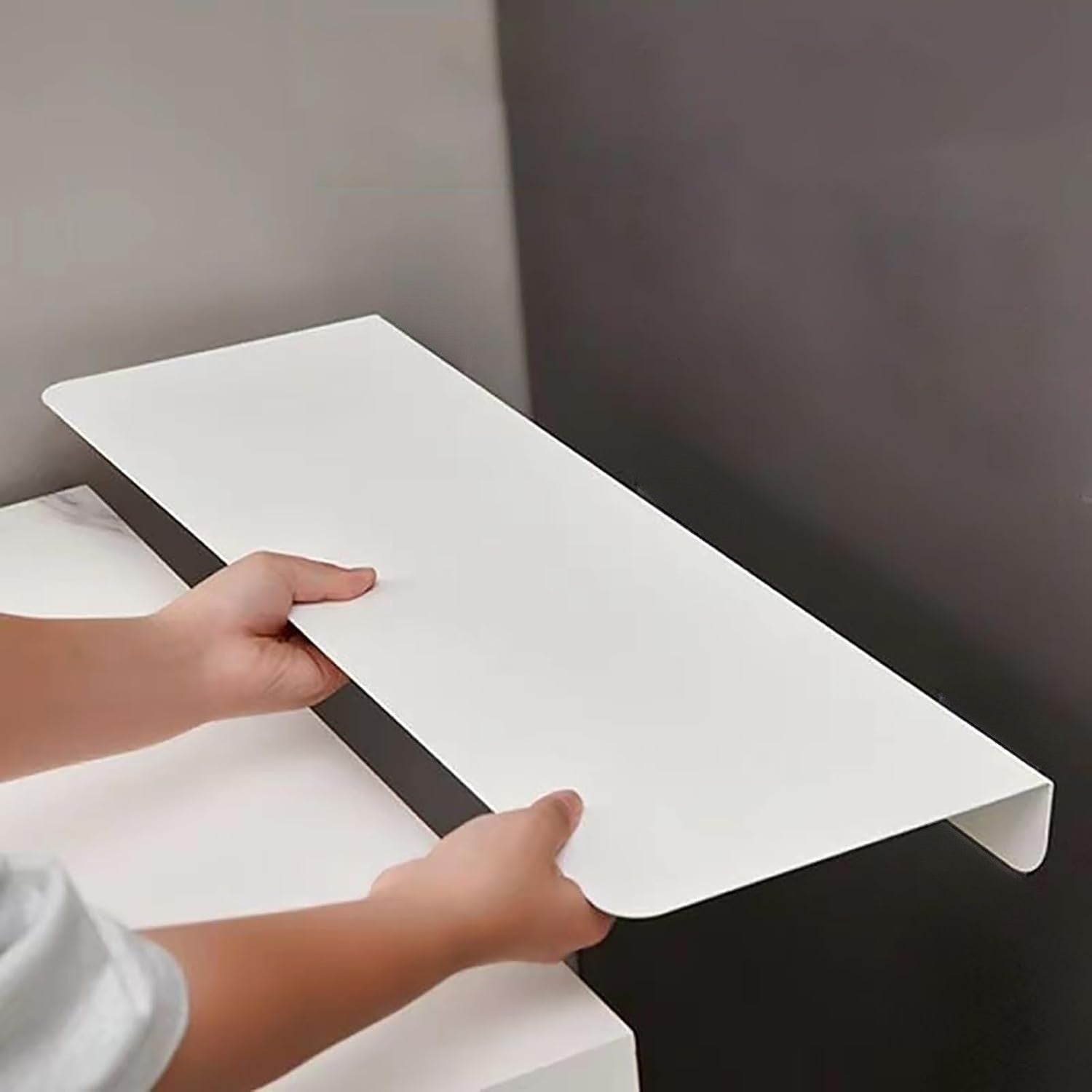 Magnetic Punch-Free Metal Extension Plate for Kitchen & Bathroom
