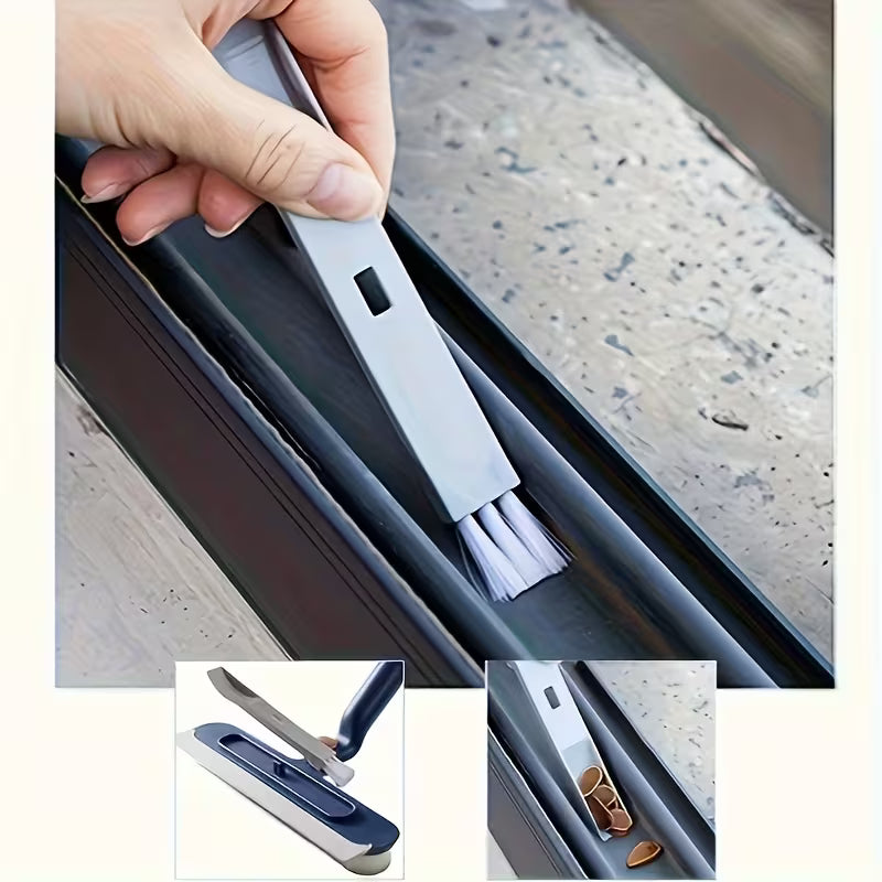 2 in 1 Extendable Window Cleaner Squeegee Wiper - 120cm