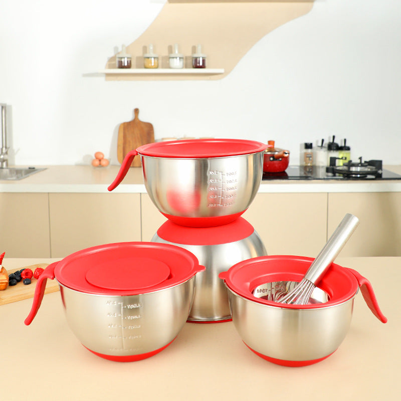 304 stainless Steel Multipurpose Whipping and Kneading Bowl 20CM