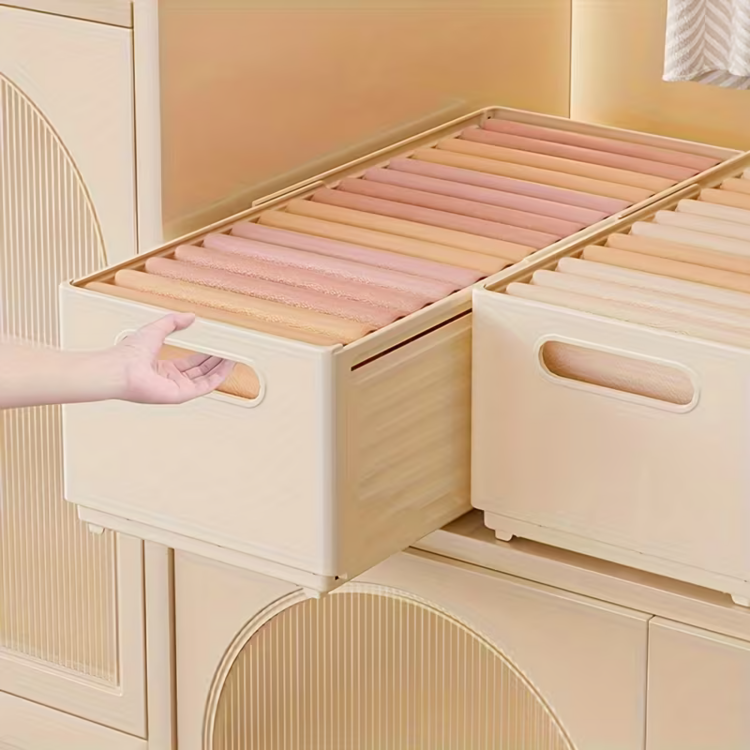 Multipurpose Expandable Sliding Stackable Storage Organizer