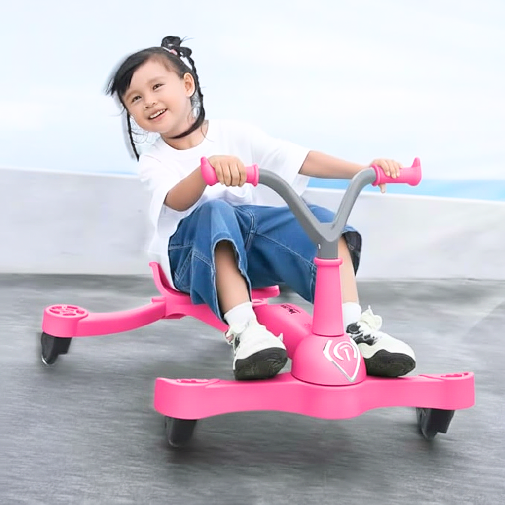 Homero 360 Degree Spin Drift Kid's Car with Ergonomic Seat