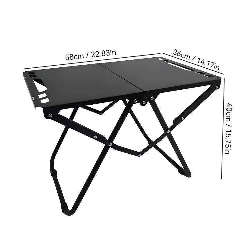Heavy Duty Carbon Steel Foldable Camping Table