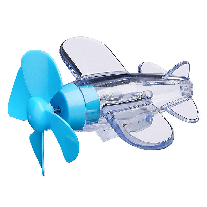 Homero Airplane Style Decorative LED Light for Car and Bike (Multicolor)