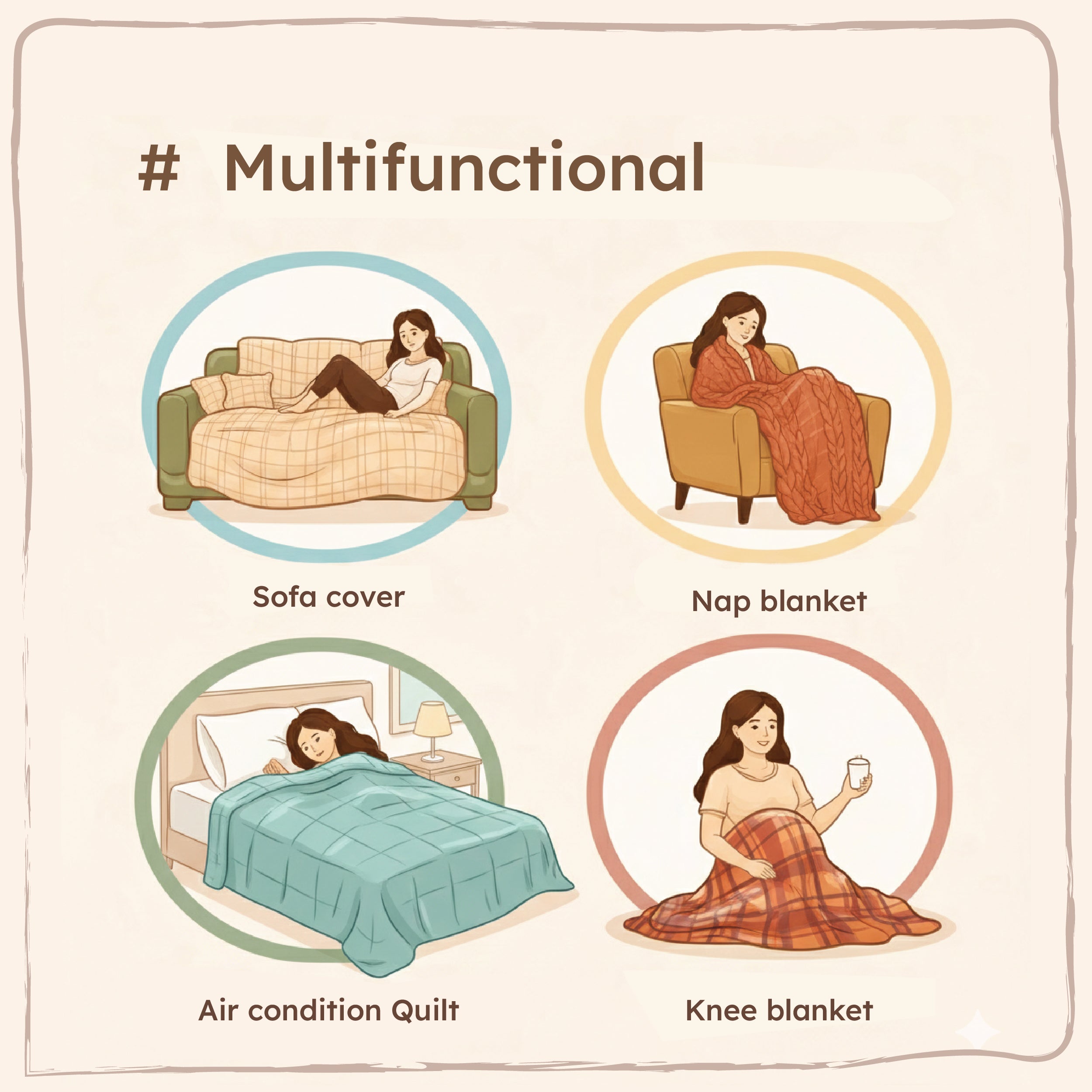 Elegant Reversible Anti Slip Chenille Fabric Sofa Cover