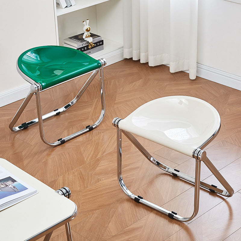 HOMERO Modern Design Strong Metal Frame Folding Chair