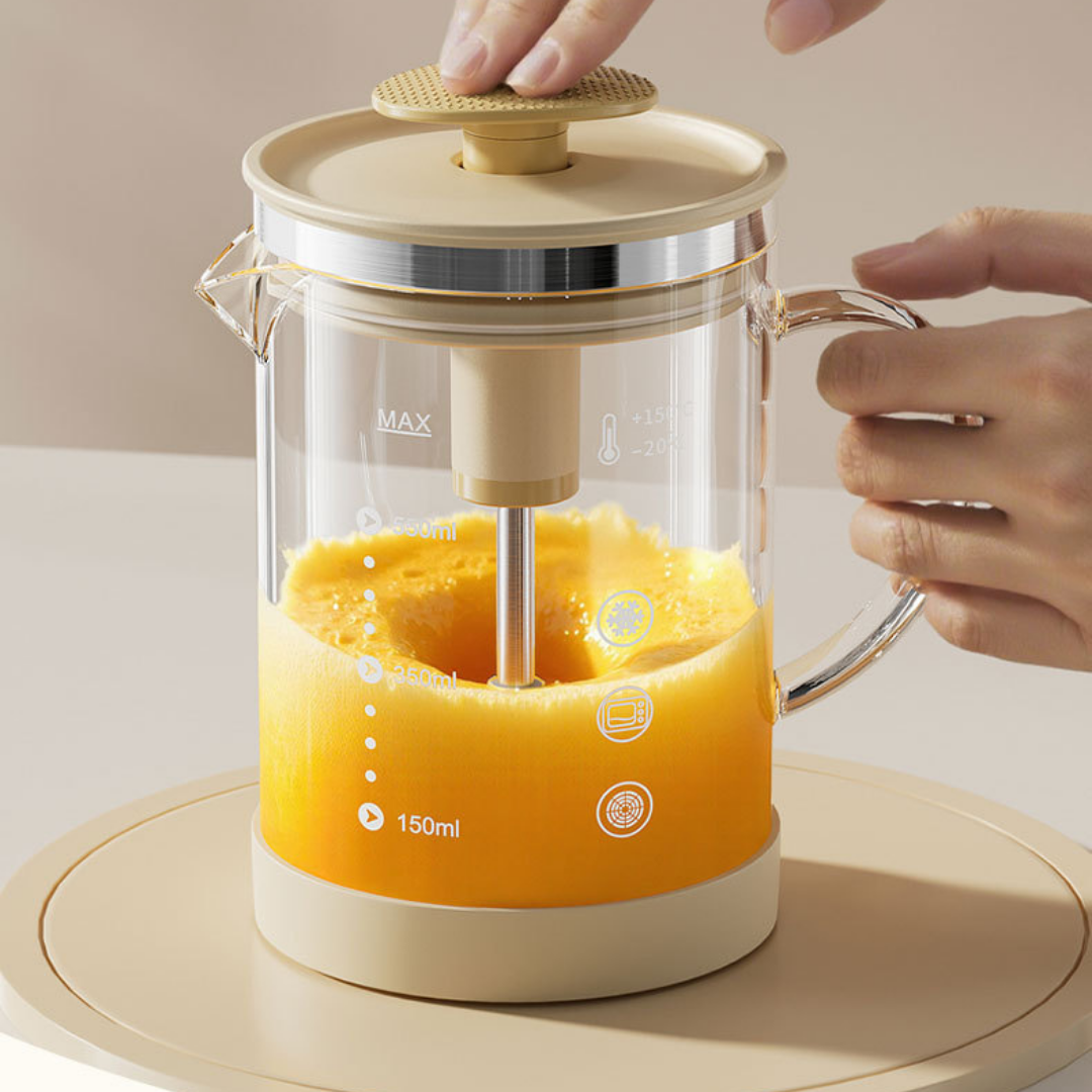 Homero Multi-Purpose Semi-Automatic Easy Operation Manual Mixing Jar - 550ml Capacity