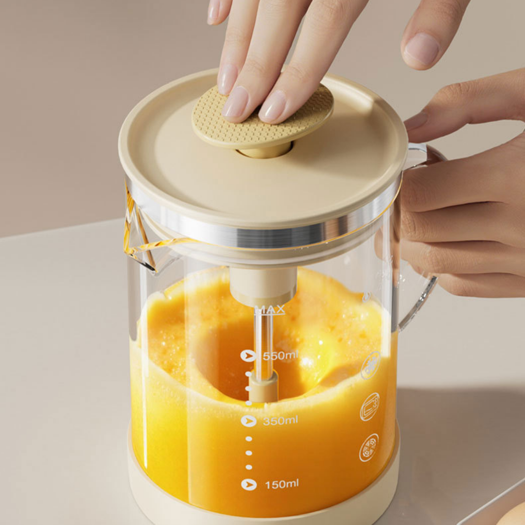 Homero Multi-Purpose Semi-Automatic Easy Operation Manual Mixing Jar - 550ml Capacity