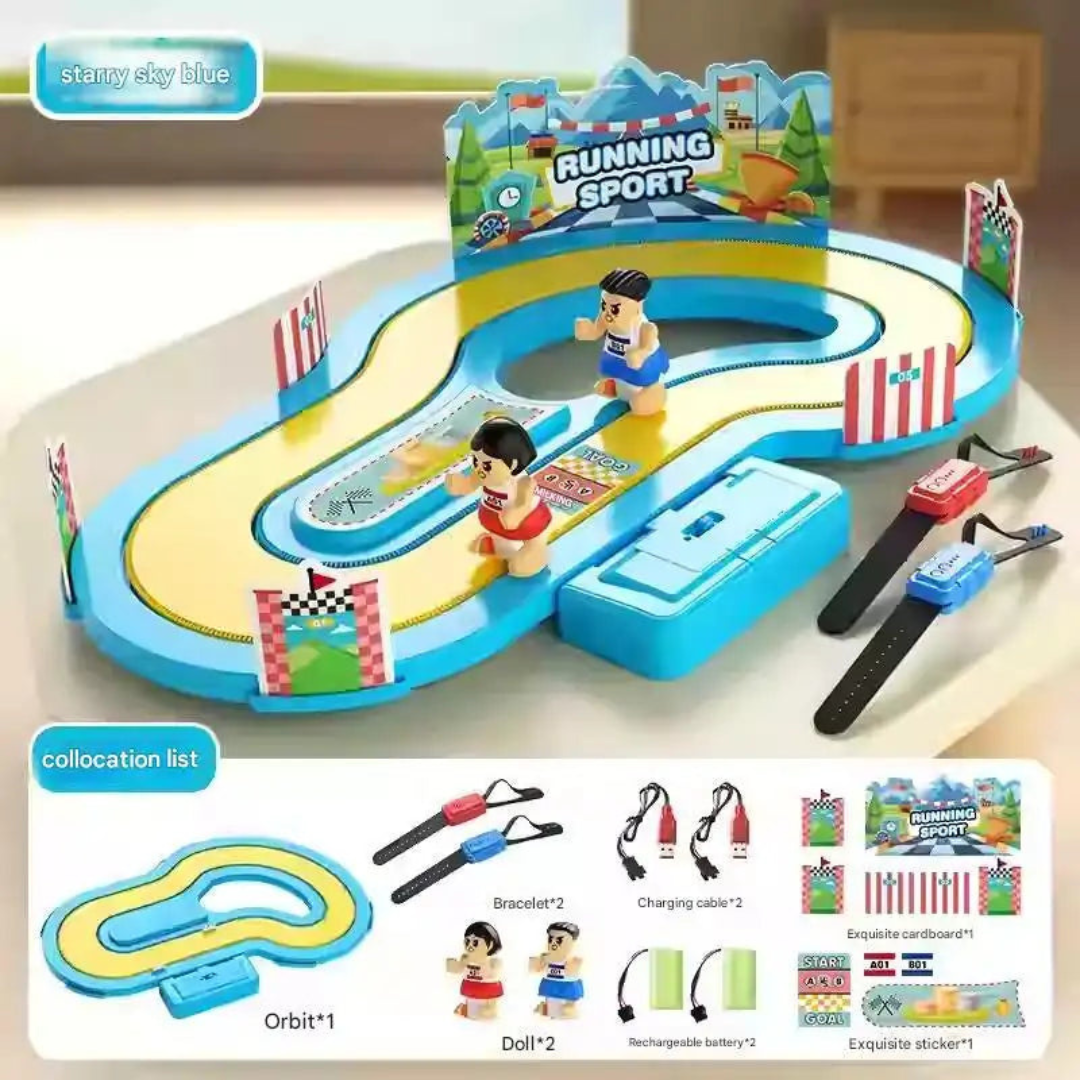Wireless Motion Sensor Interactive Racing Game Toy Set