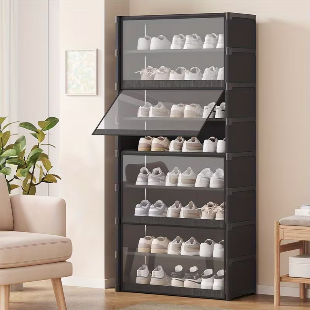 Multipurpose Dustproof Transparent Shoe Cabinet Organizer