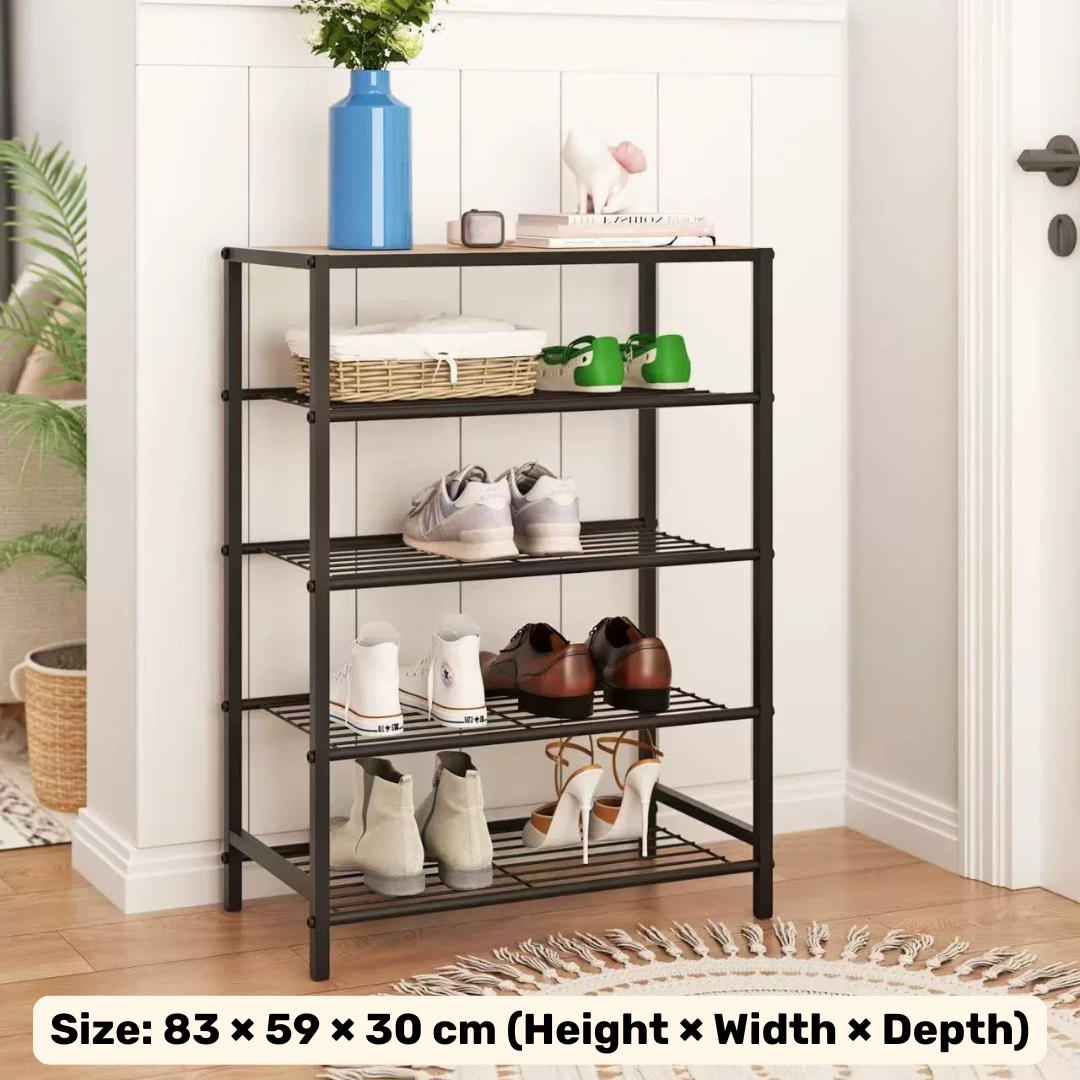 Multi Purpose Space Saving Shoe Storage Rack Organizer