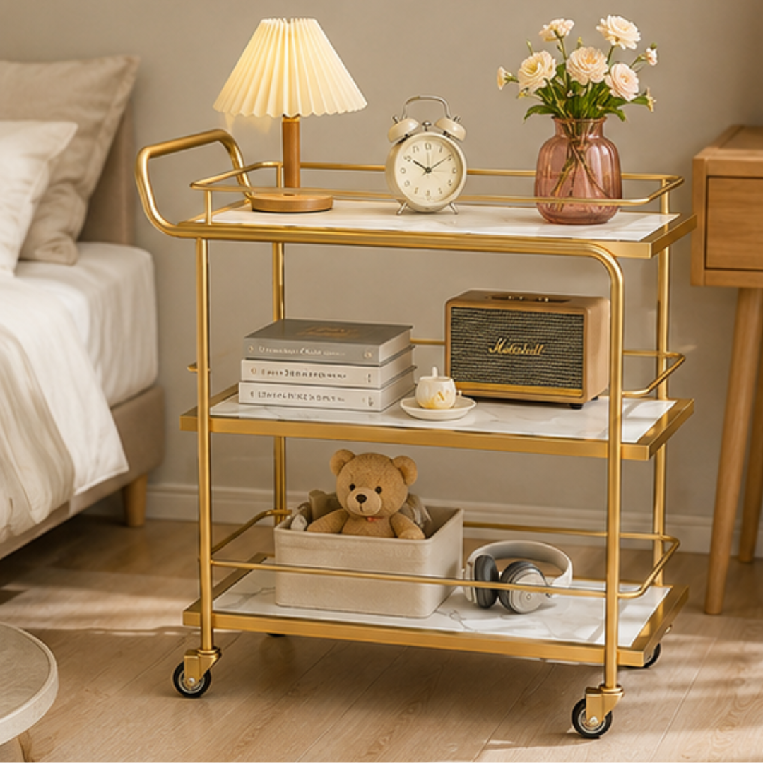 3 Tier Multipurpose Rolling Storage Cart