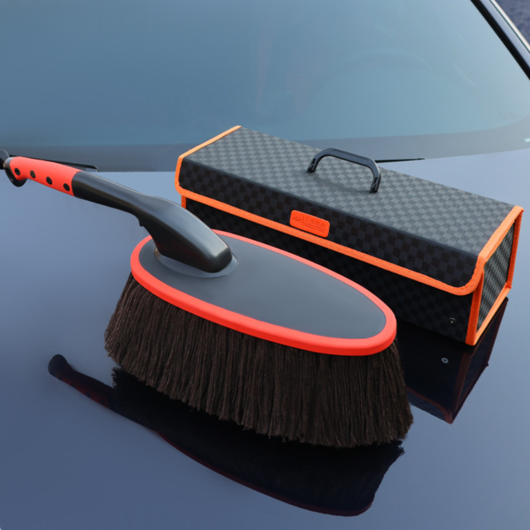 Homero 360 Degree Soft Bristle Car Duster with Extendable Handle