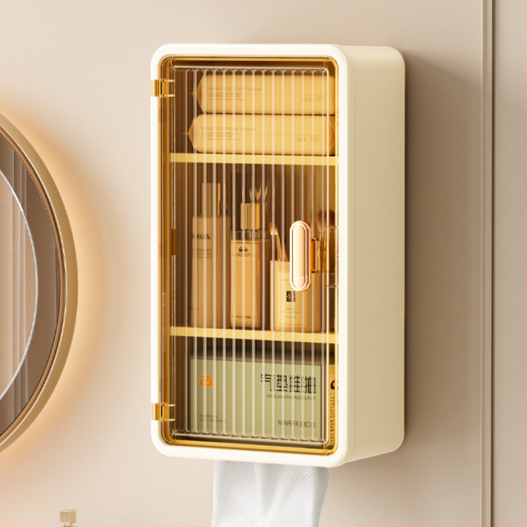 Homero Wall-Mounted Transparent Storage Organizer