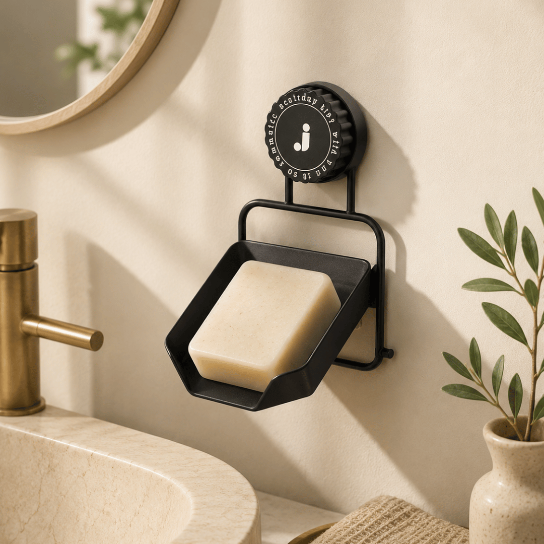 Homero Stylish Wall Mounted Iron Soap Holder