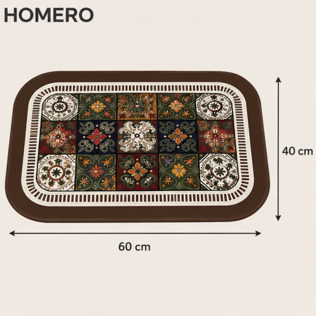 Quick Dry Water Resistant Anti Skid Floor Mat