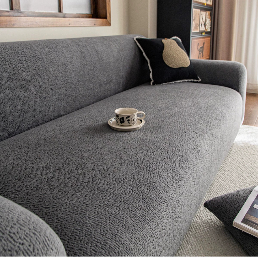 Premium Plush Stretchable 360° Protection Sofa Cover