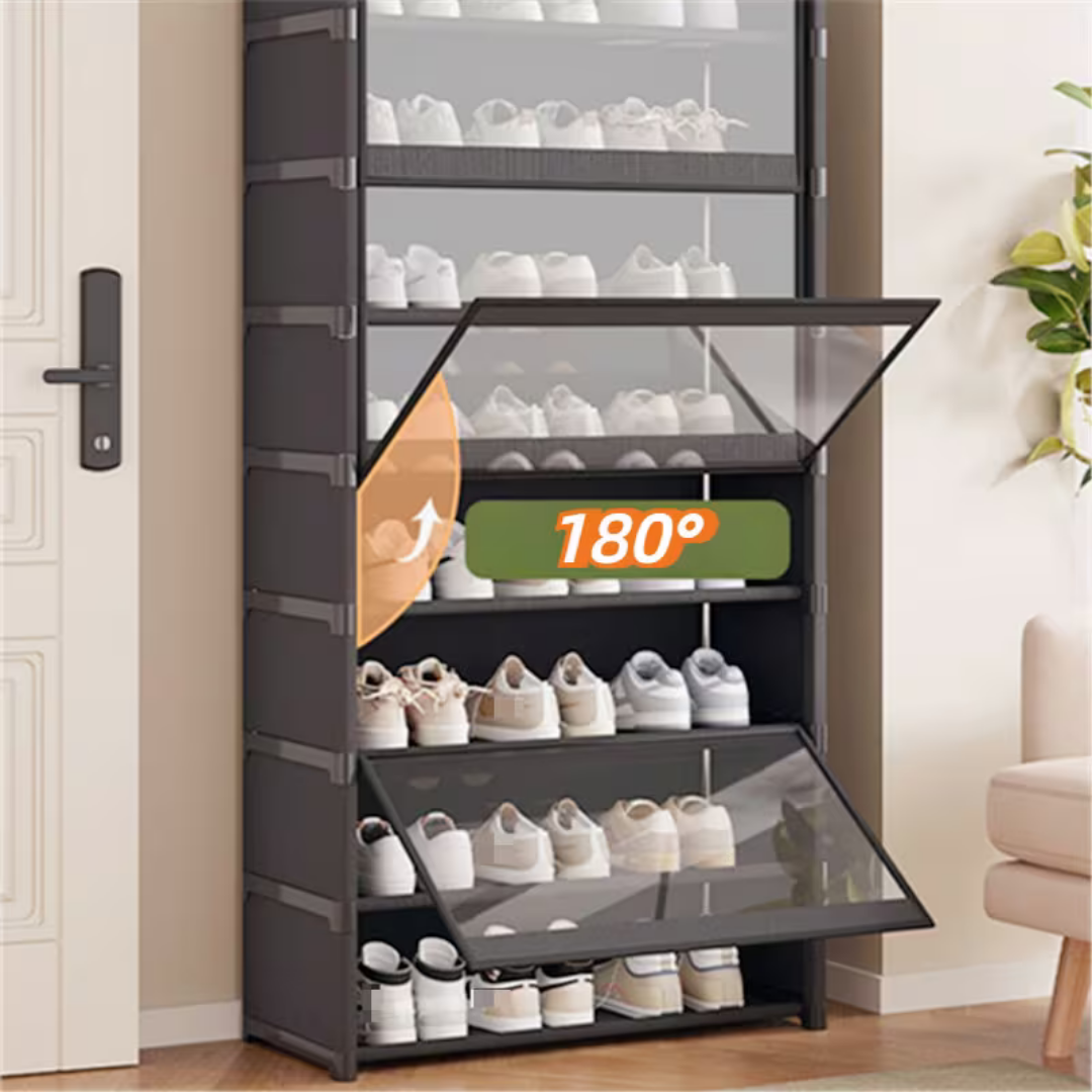 Multipurpose Dustproof Transparent Shoe Cabinet Organizer