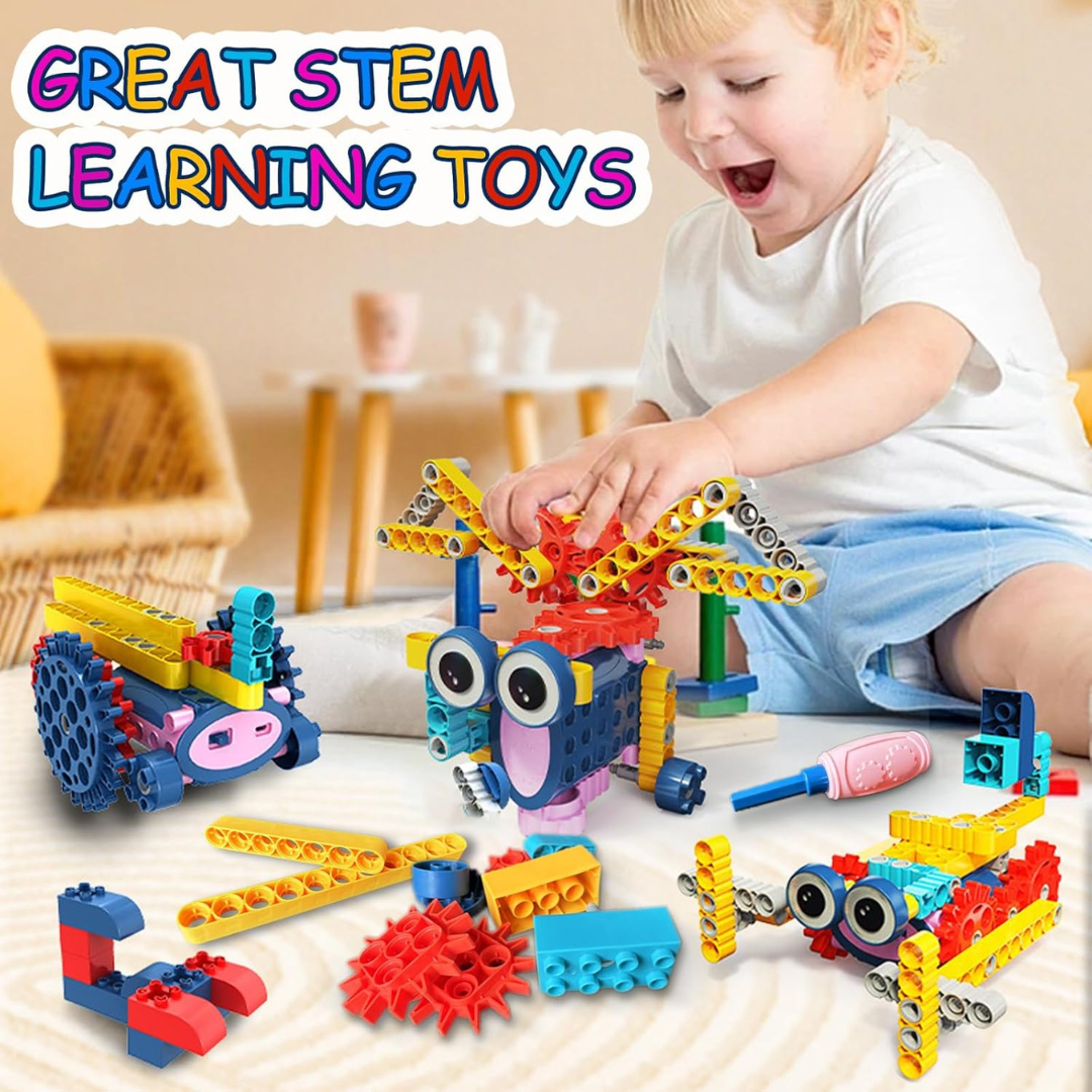 Creative Engineering Building Block Toy Set - 126 Pieces