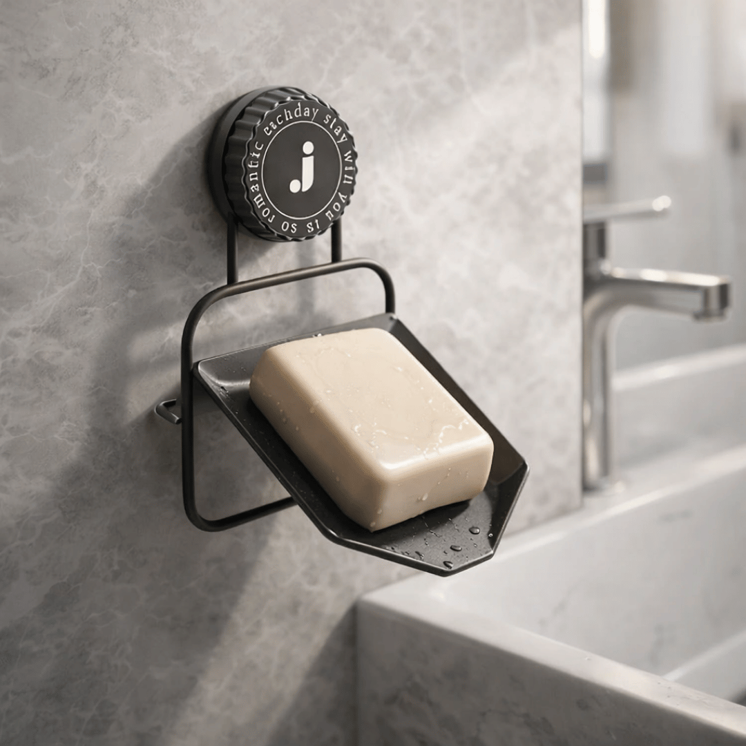 Homero Stylish Wall Mounted Iron Soap Holder