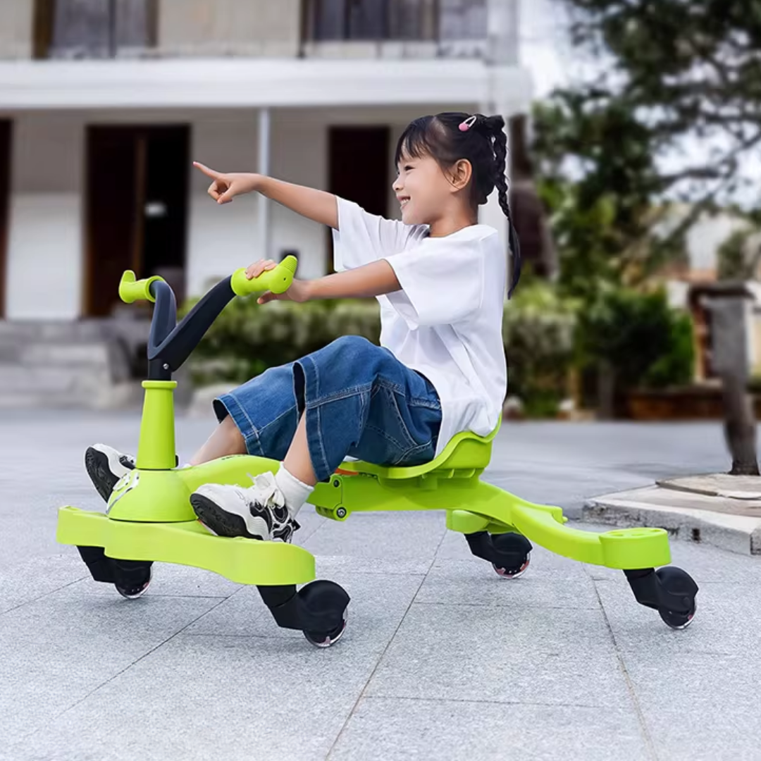 Homero 360 Degree Spin Drift Foldable Car with Ergonomic Seat