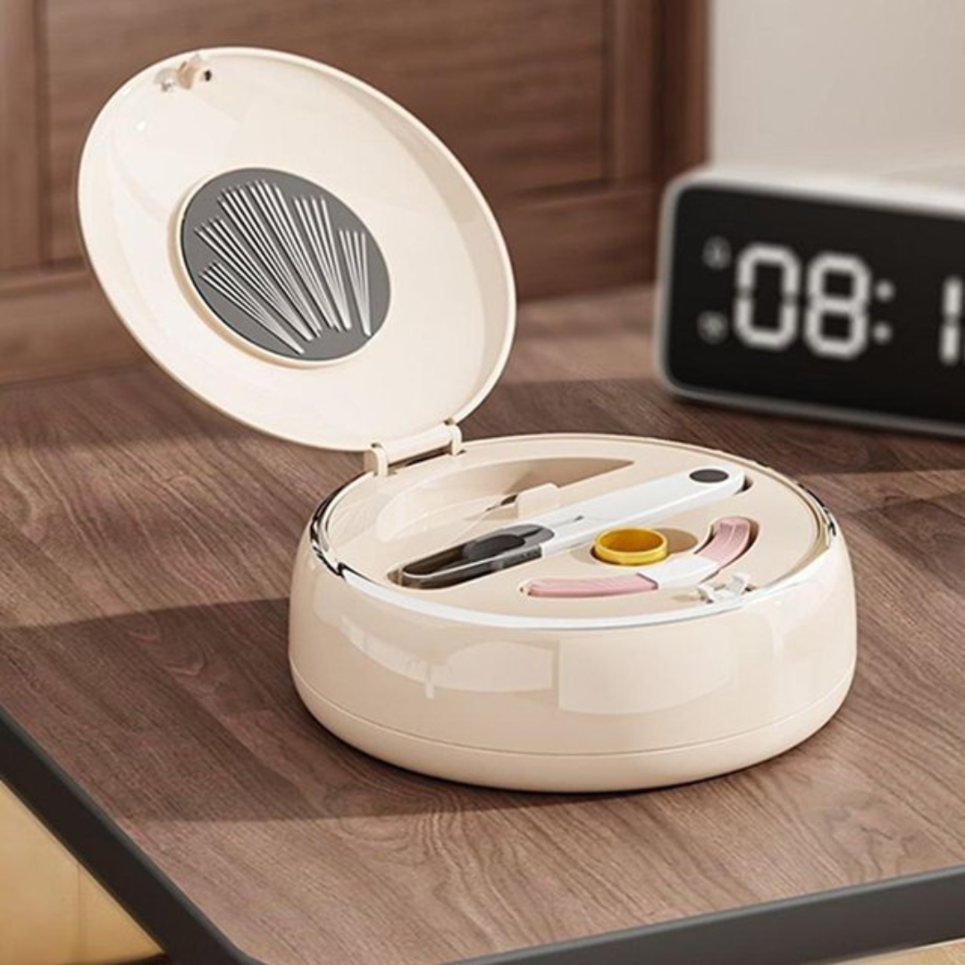 Magnetic Sewing Portable Storage Organizer Box with Sewing Accessories