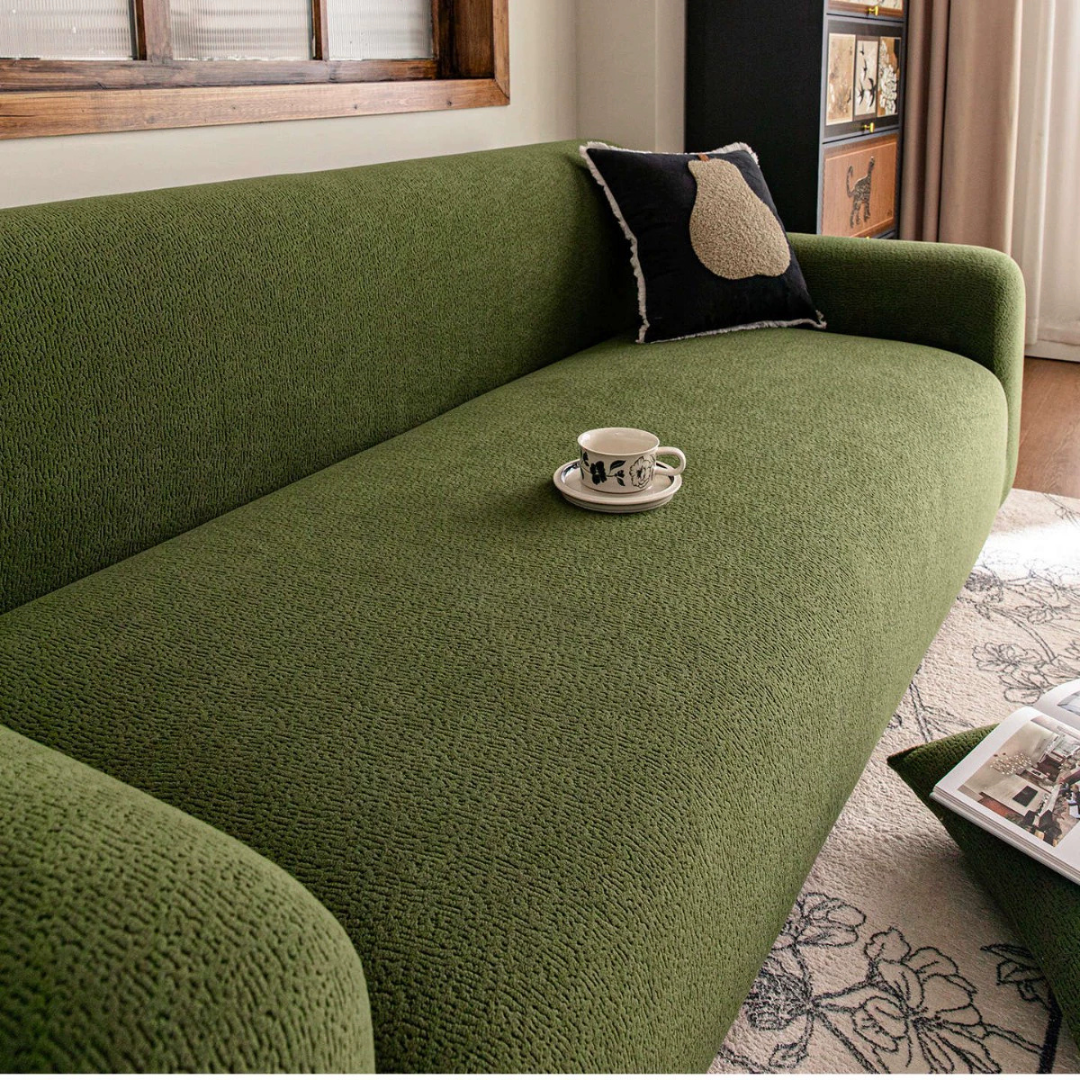Premium Plush Stretchable 360° Protection Sofa Cover