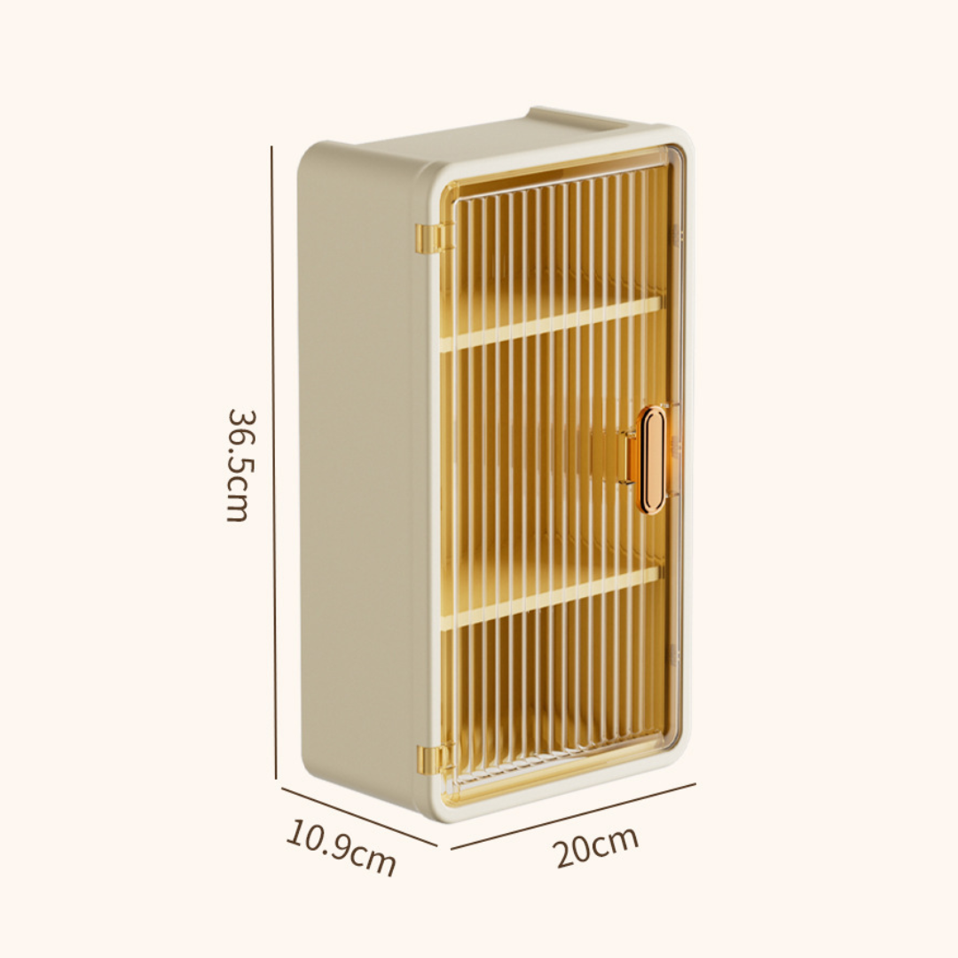 Homero Wall-Mounted Transparent Storage Organizer