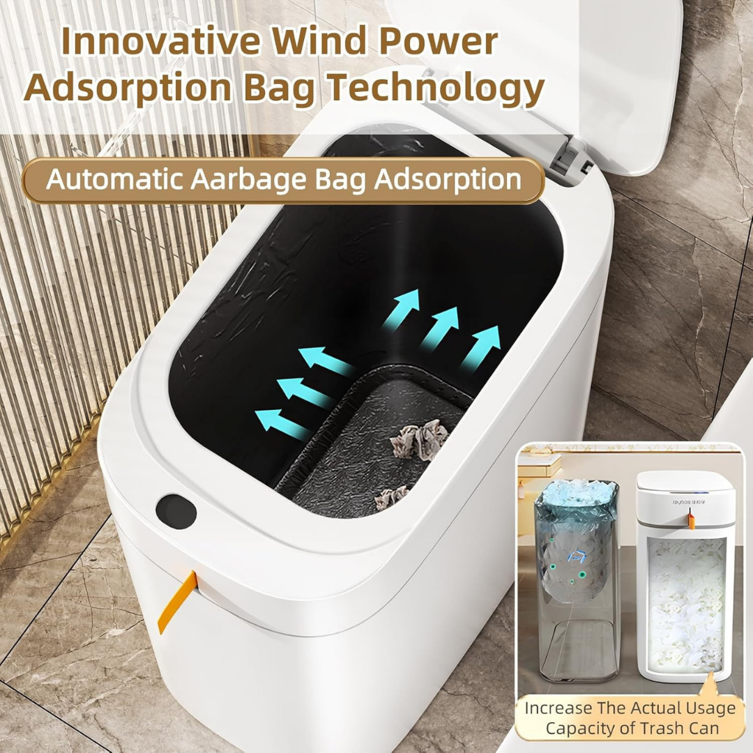 HOMERO Smart Motion Sensor Rechargeable Trash Can