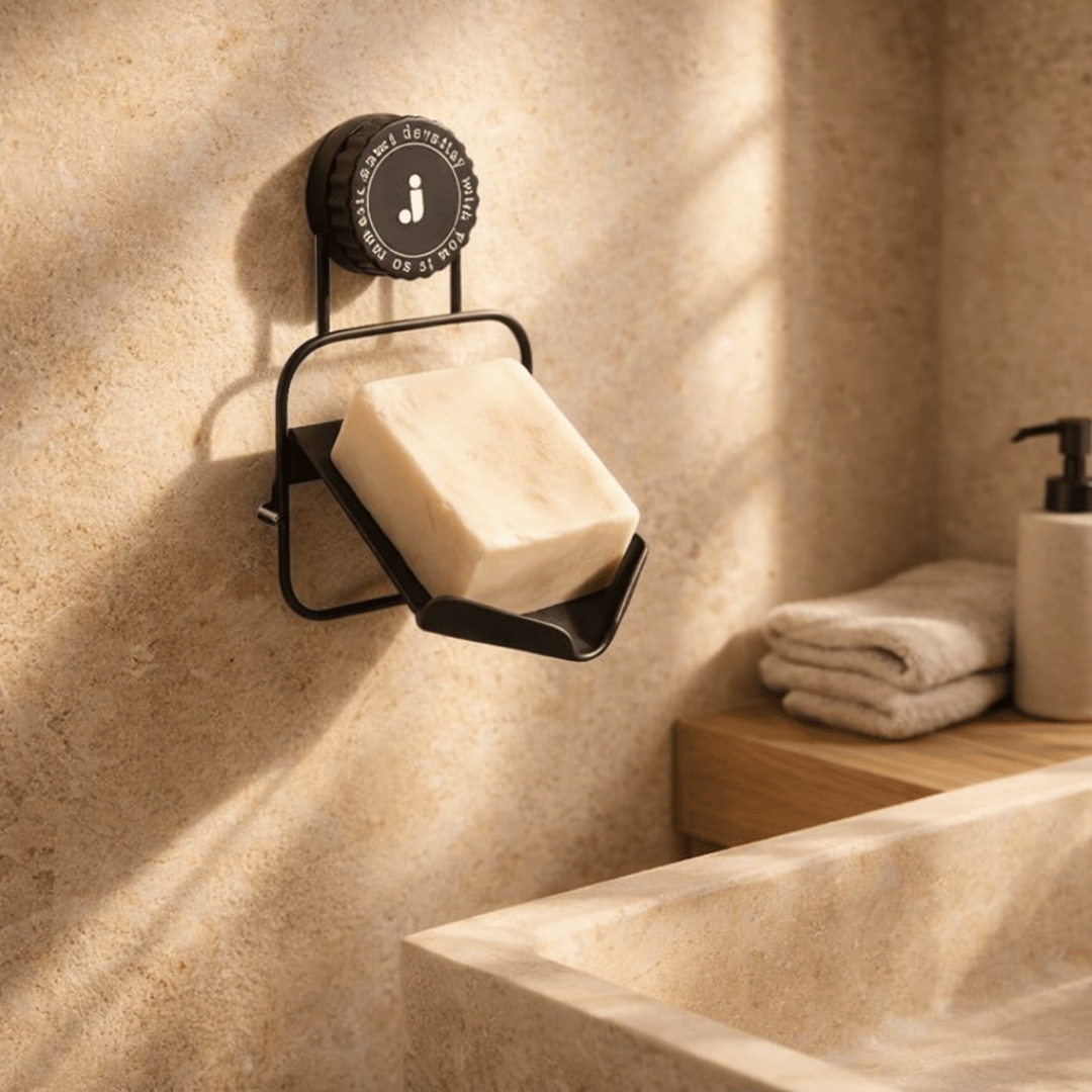 Homero Stylish Wall Mounted Iron Soap Holder