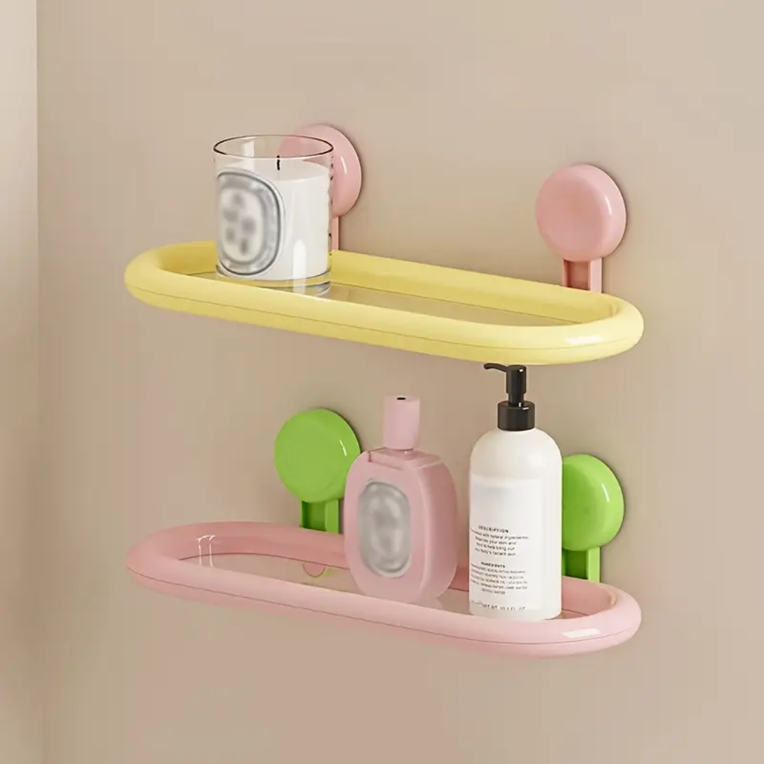 Homero Multi-Purpose Suction Cup Storage Shelf
