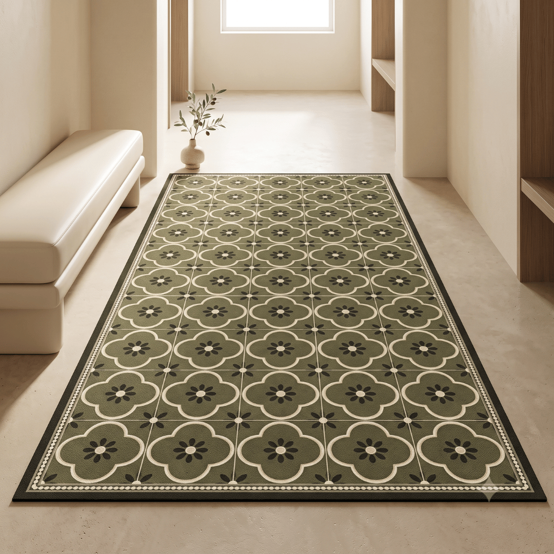 Premium Geometric Quick Dry Kitchen Floor Mat
