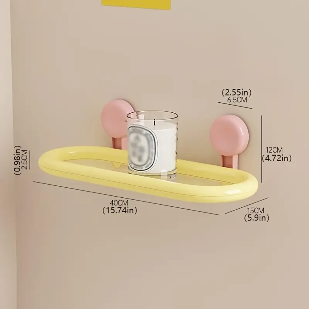Homero Multi-Purpose Suction Cup Storage Shelf