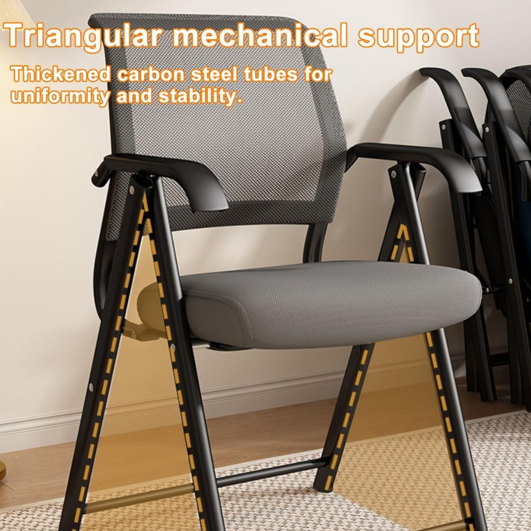 HOMERO Premium Ergonomic Folding Comfortable Metal Frame Design Mesh Chair