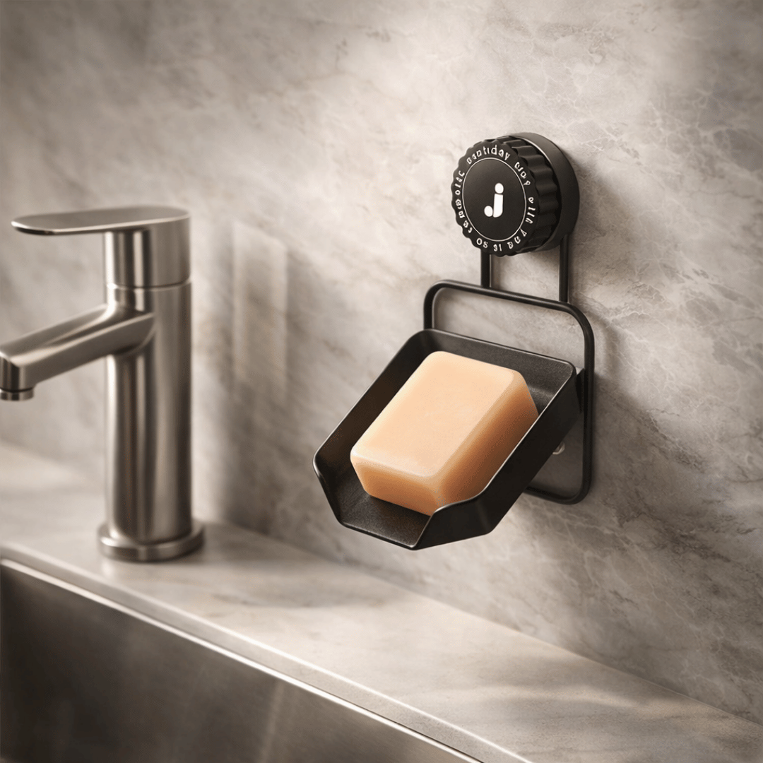 Homero Stylish Wall Mounted Iron Soap Holder