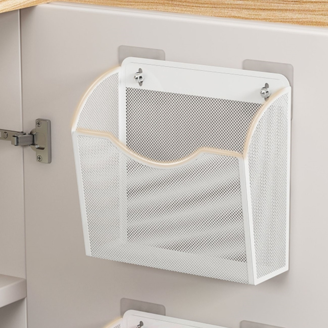 Premium Mesh Wall Mounted Multi-Use Storage Rack