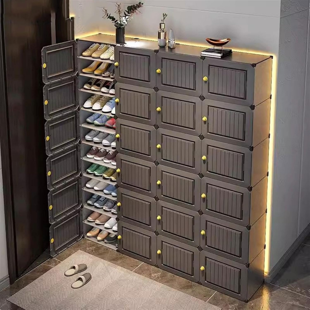HOMERO Multi-Layer Large Capacity Freestanding Shoe Cabinet Organizer