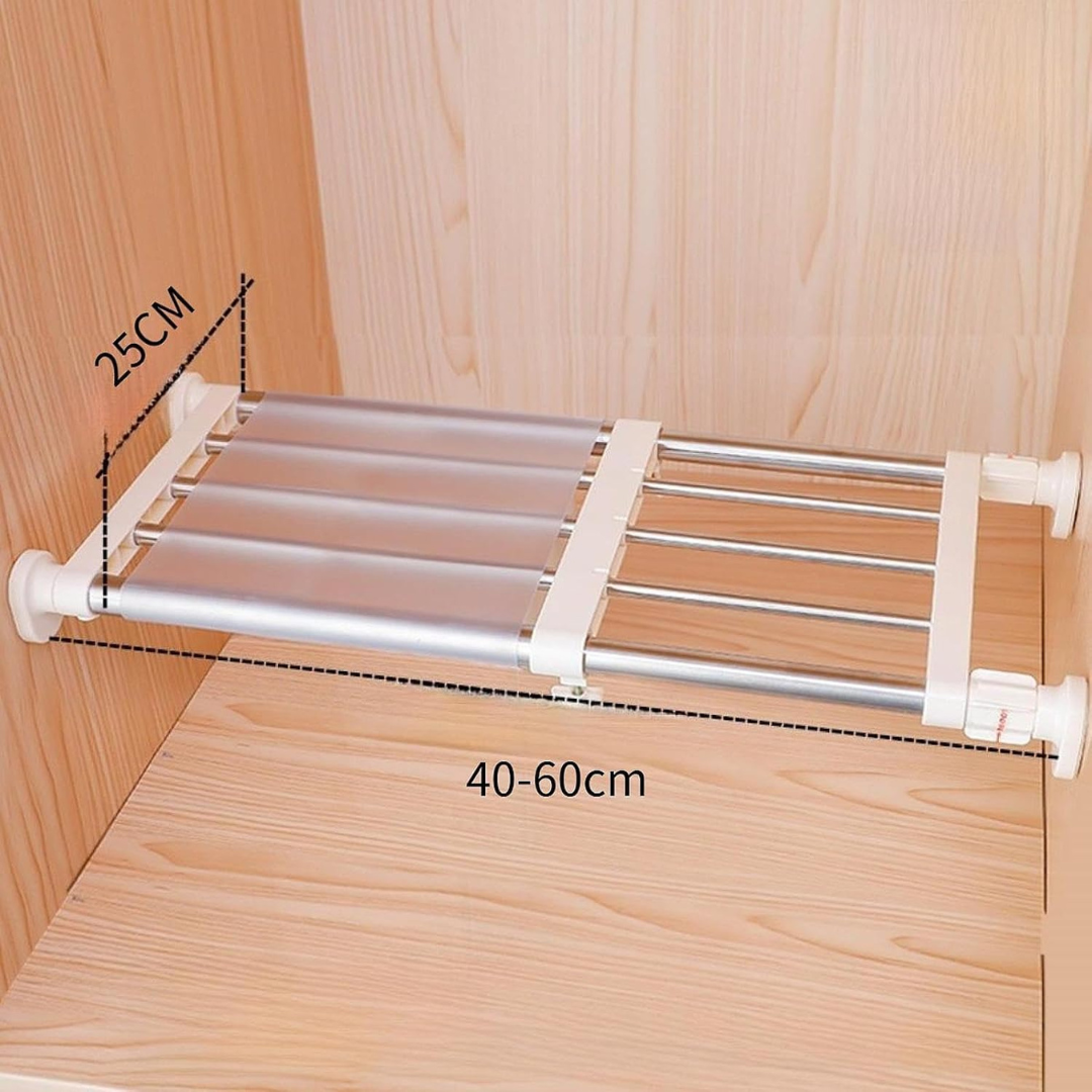 Multipurpose Adjustable Stainless Steel Storage Rack