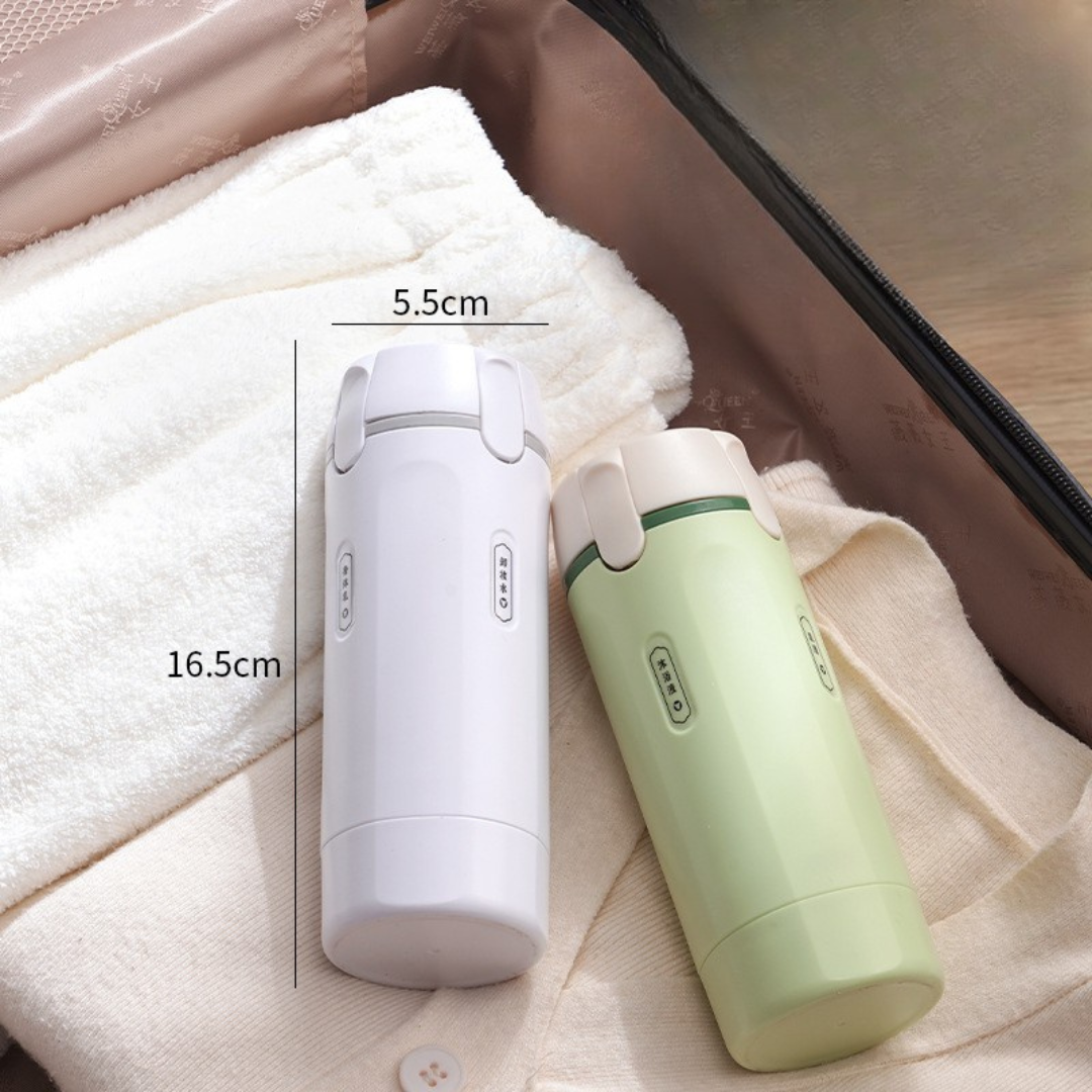 HOMERO Compact 4-in-1 Travel Refill Bottle Set - 40ml Capacity