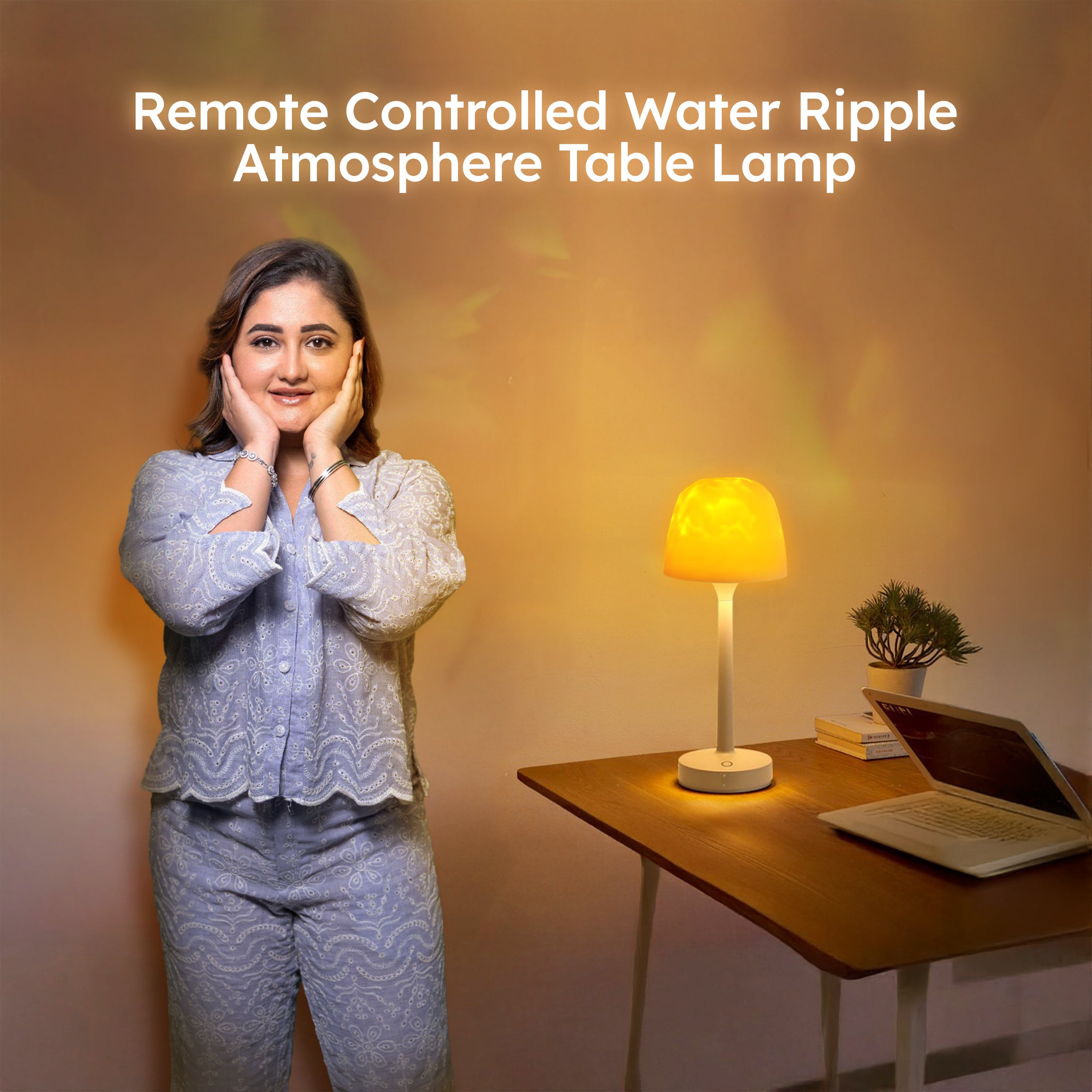 Homero Water Ripple Atmosphere Table Lamp