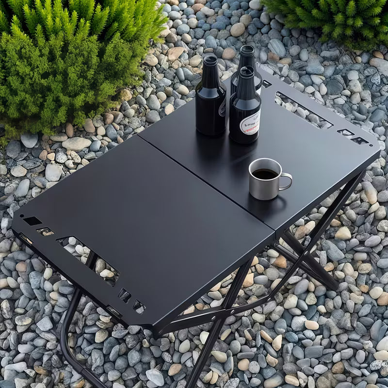 Heavy Duty Carbon Steel Foldable Camping Table